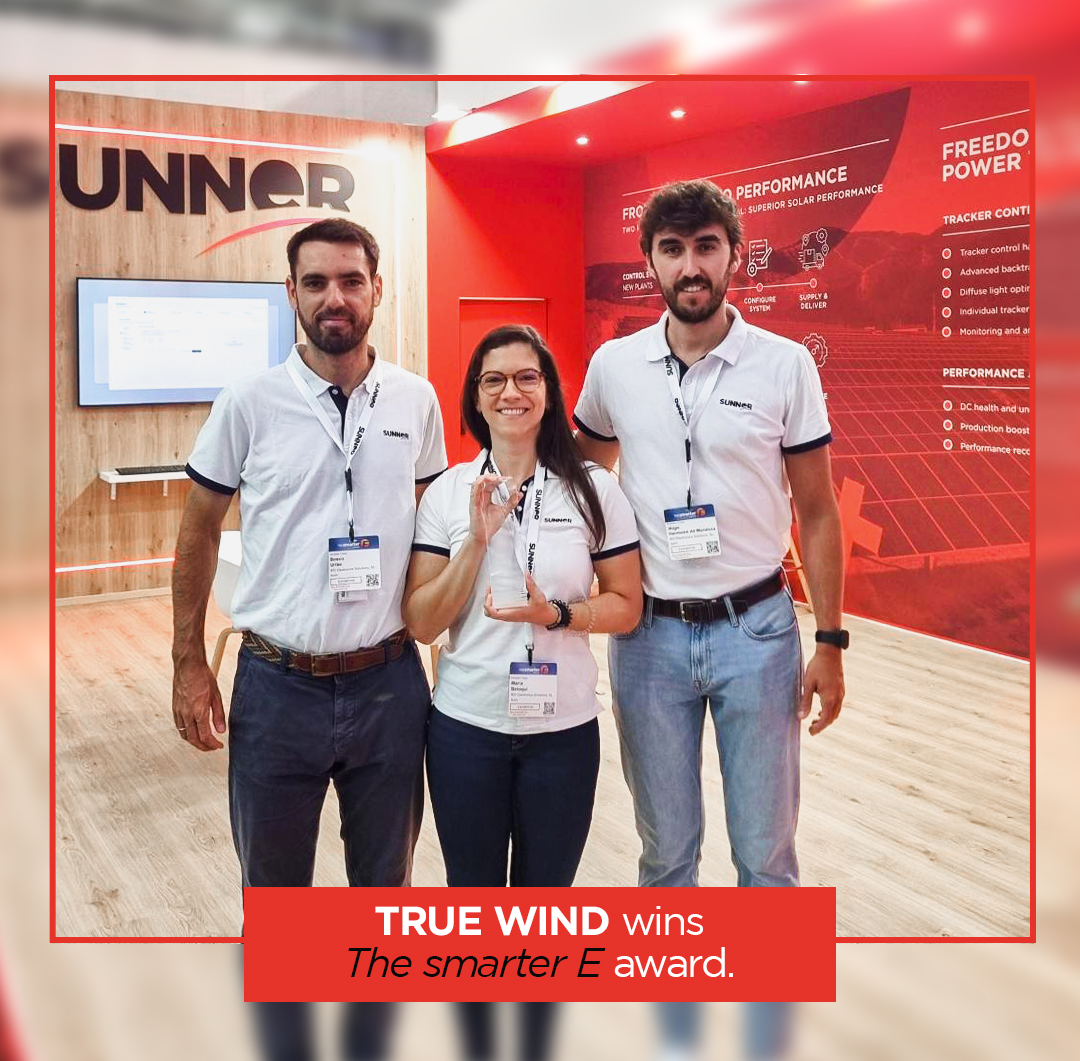SUNNER wins The Smarter E Award at Intersolar 2026